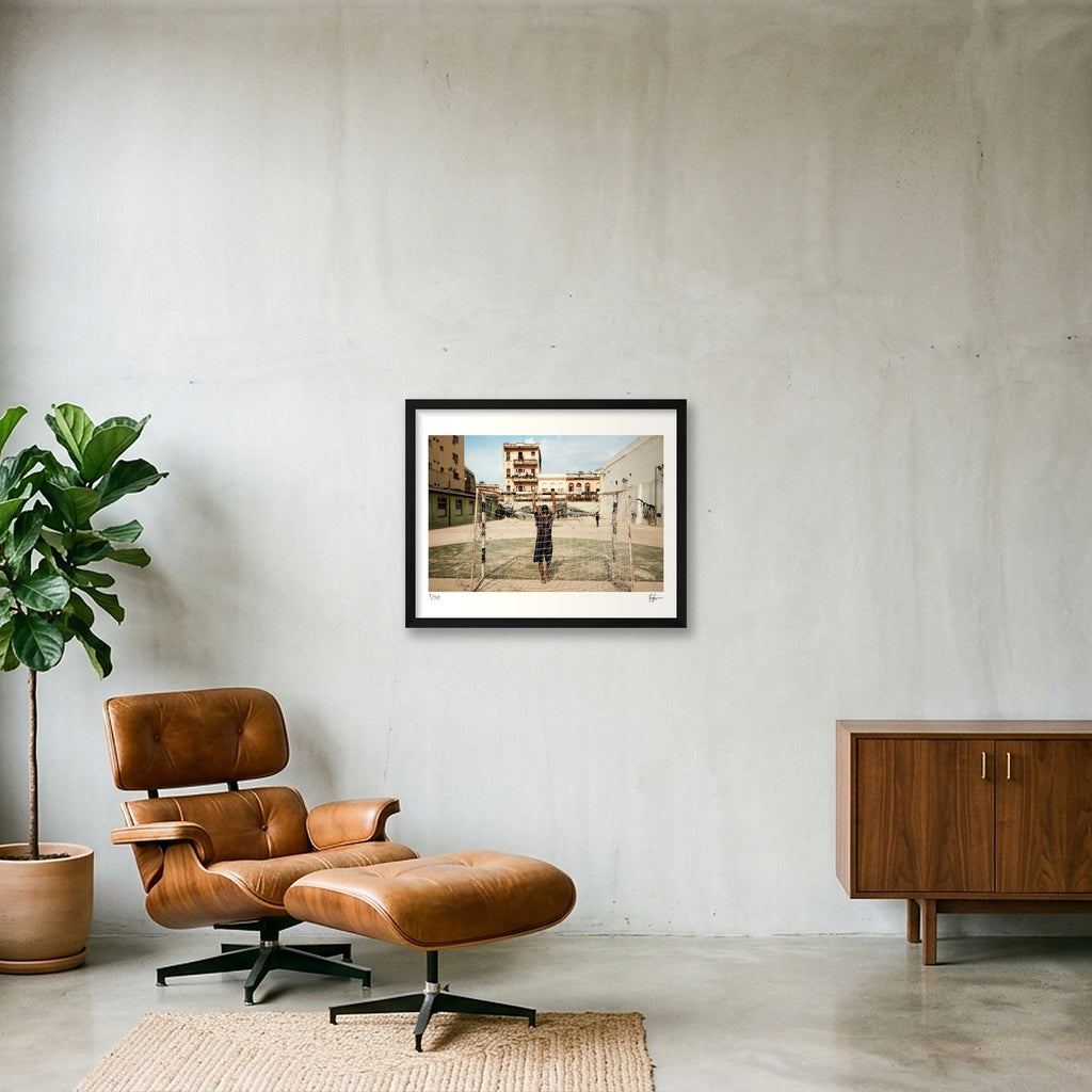 The Goal — 50×40cm, 20×16" Black Frame