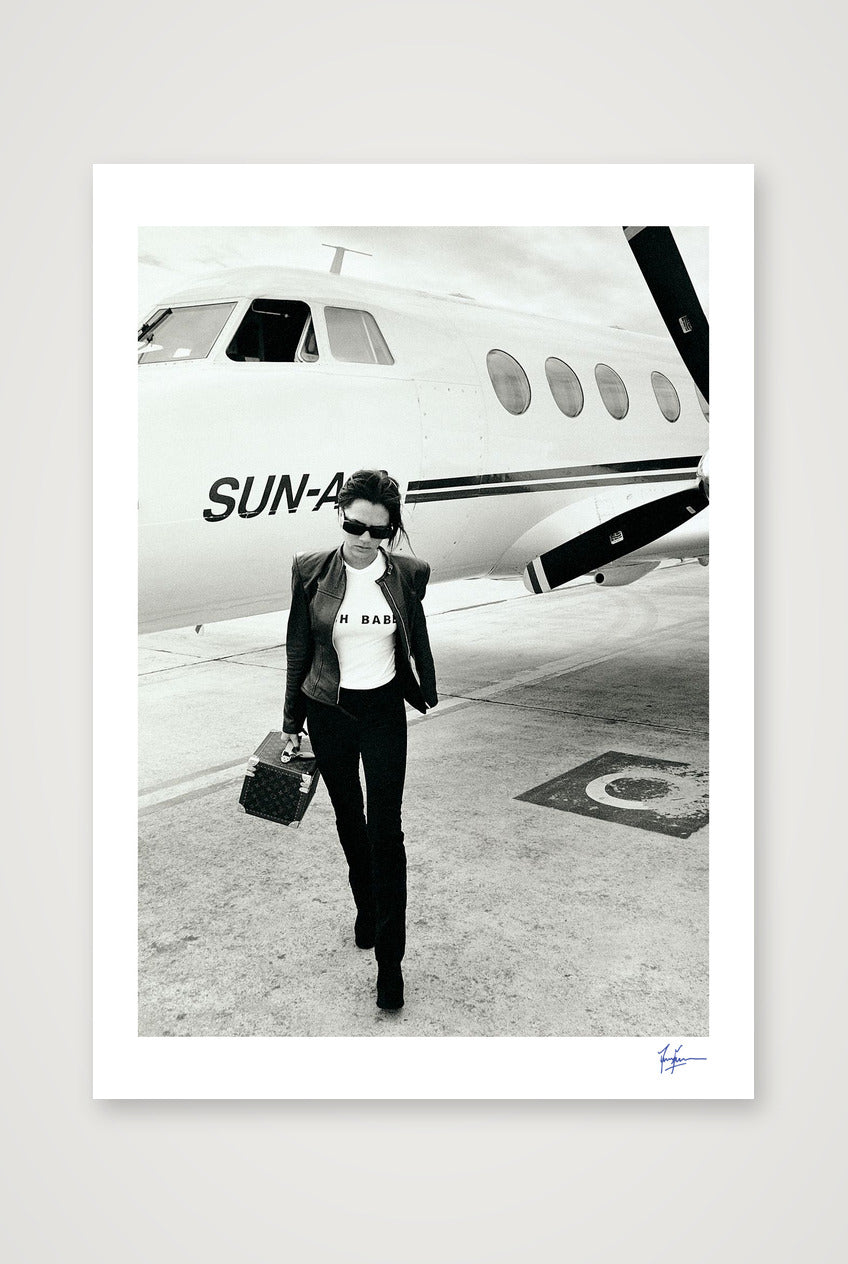 Winner - Victoria Beckham Paris 1998 — 30×42cm, 12×17" Print only
