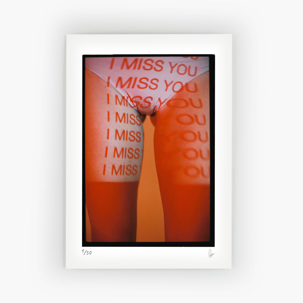 I miss you