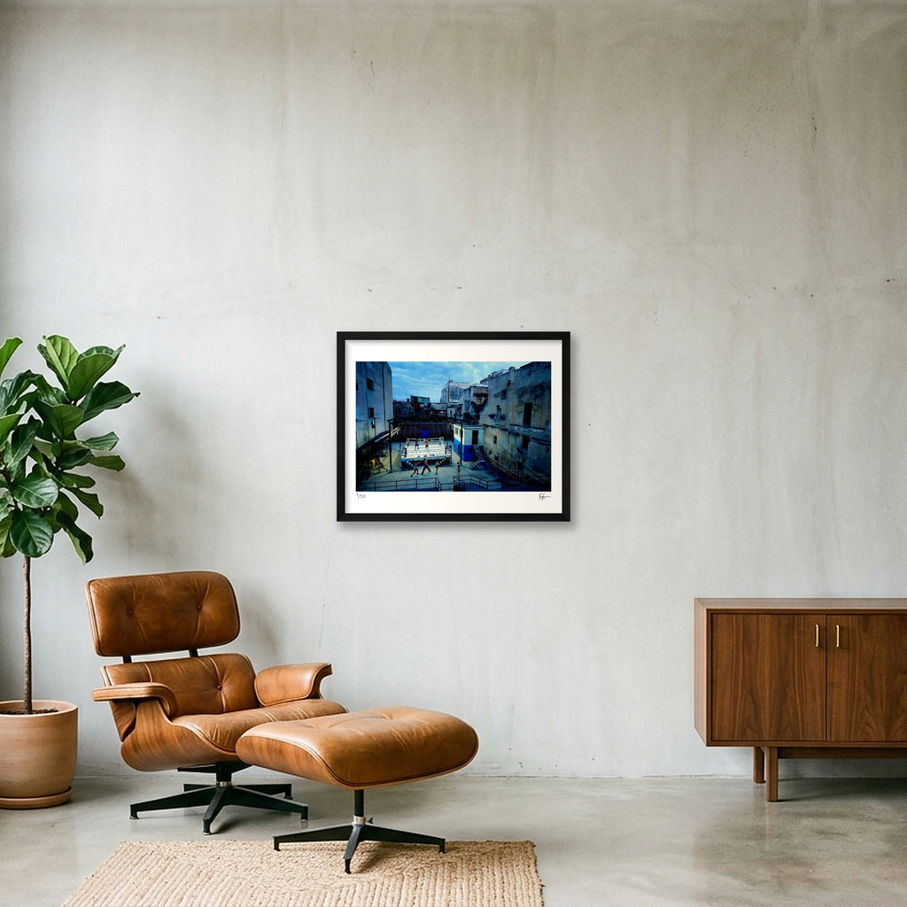 Boxing Ring — 50×40cm, 20×16" Black Frame